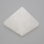 Pyramid Souvenir, Natural Rock Crystal Stone, Length 38x38mm+/-, Width 33mm+