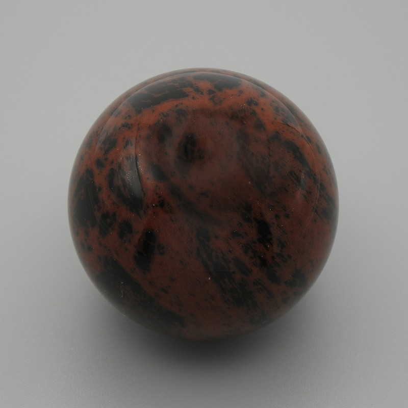 Natural Stone Souvenir Sphere Obsidian, 40mm+ diameter