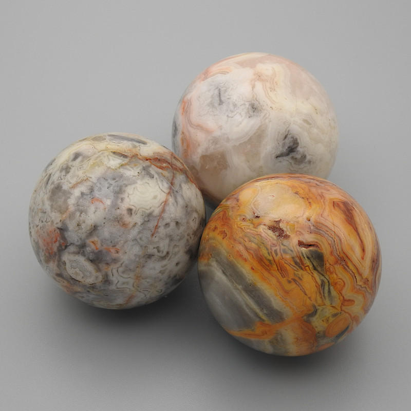Natural Stone Souvenir Sphere Sand Jasper, 40mm+ diameter