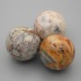 Natural Stone Souvenir Sphere Sand Jasper, 40mm+ diameter