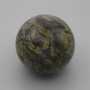 Natural Stone Souvenir Sphere Dragon Blood Jasper, 40mm+ diameter