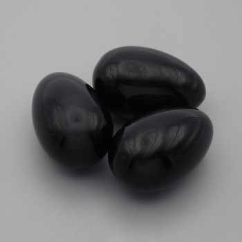 Natural Agate Stone Souvenir Egg, 30x20+-mm diameter