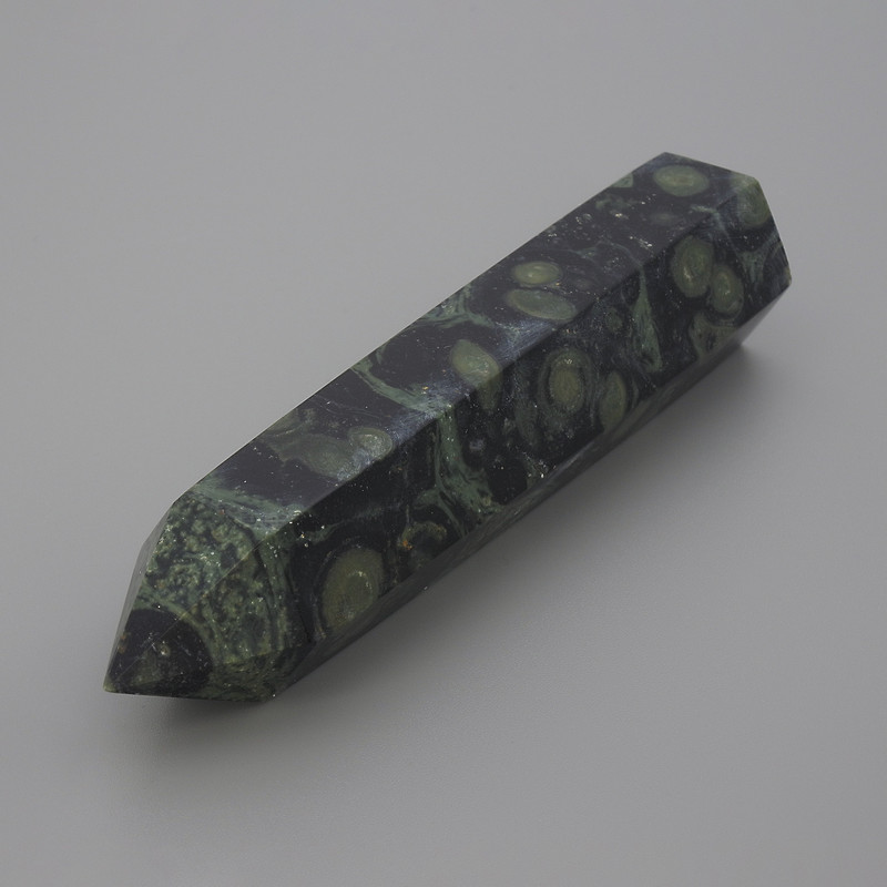 Souvenir Pencil Natural Stone Ocean Jasper 98x20mm+/- assorted sizes (per 100g)