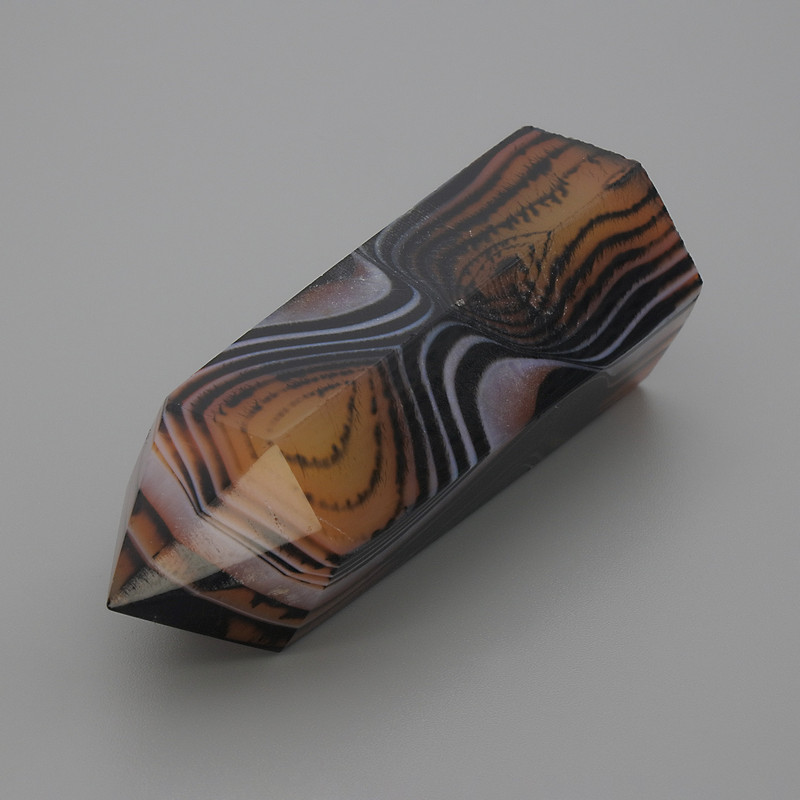 Natural Sardonyx Souvenir Pencil, 73x26mm+/-, assorted sizes (per 100g)