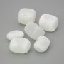 Souvenir Natural Stone Selenite Tumbled ~ Size 27x16-26mm (+/-), Pack 100g (price per 100g)