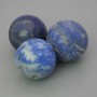 Souvenir Ball made of Natural Lapis Lazuli Stone, diameter 30mm+/- weight from 40g (Price per 100g)