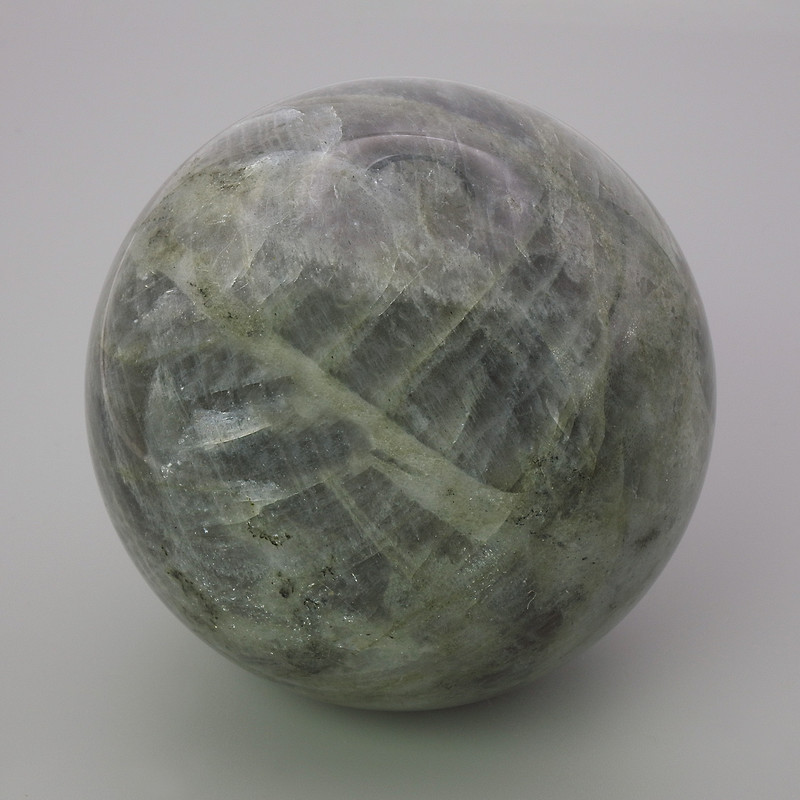 Souvenir Ball made of Natural Labradorite Stone, diameter 68mm+/- weight from 400g (Price per 100g)