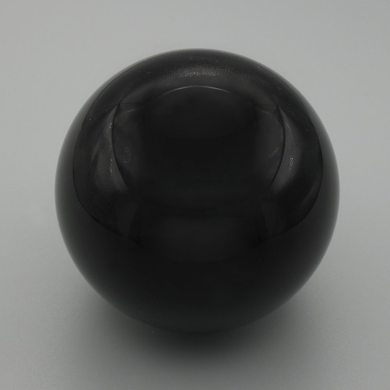 Souvenir Ball made of Natural Silver Obsidian Stone, diameter 50mm+/- weight from 150g (Price per 100g)