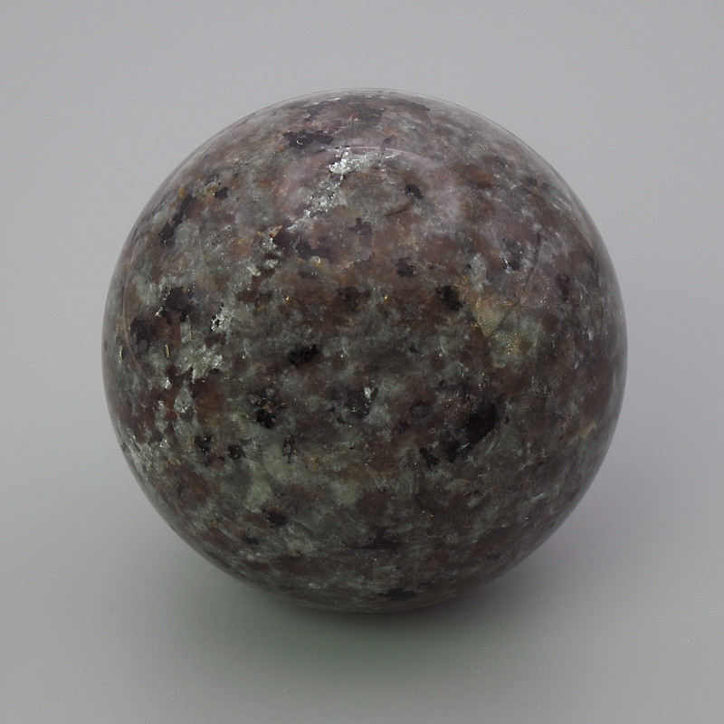 Natural Gabbro Stone Souvenir Sphere, diameter 52mm+/- weight from 200g (Price per 100g)