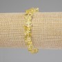 Citrine Chip Bracelet, diameter 6-11x3-6mm+-, length 18cm+- stretch