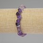 Amethyst Chip Bracelet, diameter 6-12x2-4mm+-, length 18cm+- stretch