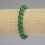 Chrysoprase Bracelet Smooth Round Beads, Diameter 8mm+-, Length 18cm+- Stretch