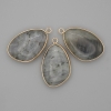 Labradorite Pendant in Gold-Tone Setting 21x35mm+
