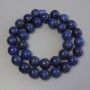 Lapis Lazuli Beads, Smooth Ball, Diameter 12mm+/- on Thread, Length 38cm+