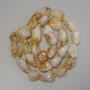 Citrine Beads, Tumbled, Diameter 14-16x11mm+/-, on Thread, Length 40cm+