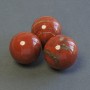 Souvenir Sphere, Natural Red Jasper Stone, Diameter 30mm+