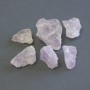 Souvenir Raw Amethyst Stone ~ Size 28-40x18-24mm (+/-) Pack of 100g (Price per 100g)