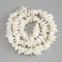 Mother of Pearl Chip Beads, diameter 10-14x1-5mm+/-, on a thread, length 40cm+