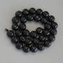 Agate Beads, faceted round, diameter 11.5mm+/-, on a thread, length 36cm+