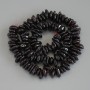 Garnet Chip Beads on thread, diameter 8-12x2-3mm+-, length 40cm+