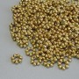 Finding Spacer Bead, Metal Colour Gold, Diameter 6x1.5mm +/- Hole Diameter 2.2mm +/- Pack 20g (~144pcs)