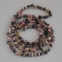 Tourmaline Chip Beads, diameter 4-10x3-5mm+/-, length 80cm+/- on fishing line