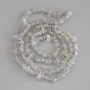 Labradorite Chip Beads, diameter 7-9x2-3mm+/-, length 78cm+/- on fishing line
