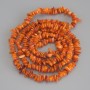 Mother-of-Pearl Chip Beads, diameter 7-9x2-4mm+/-, length 80cm+/- on fishing line