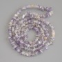 Amethyst Chip Beads, Diameter 6x3mm+/-, Length 80cm+/- on Fishing Line