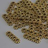 Row Spacer Finding, Gold Metal Colour, 16x5x2mm+/- Diameter, 2mm+/- Hole, 20g Pack (~36 pcs)