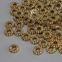 Findings Spacer Bead, Metal Colour Gold, Diameter 7x2mm+/- Hole Diameter 2.5mm+/- Packing 20g (~67pcs)