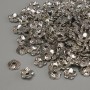 Bead Cap Finding, silver metal colour, diameter 6x1mm+/- hole diameter 1mm+/- pack 20g (~148pcs)