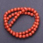 Natural Sponge Coral Beads, smooth round, diameter 8mm+/-, length 38cm, strand