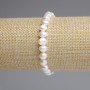 River Pearl Bracelet 7-7.5x6-6.5mm+/-, Length 18cm+/- Stretch