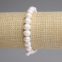 River Pearl Bracelet 10x8mm+/-, Length 18cm +/- Stretch