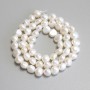 River Pearl Beads, Diameter 7-7.5x6-6.5mm +/- on a Strand, Length 35cm+