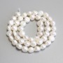 Freshwater Pearls Beads, diameter 7-7.5×7 mm ± on a thread, length 34 cm+