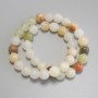 Onyx beads, smooth round bead, diameter 10mm ±, on a string, length 38cm +