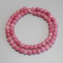 Tourmaline Beads Smooth Round, diameter 6mm+/- on thread, length 38cm+