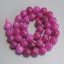 Tourmaline Beads Smooth Round, diameter 10mm+/- on thread, length 38cm+
