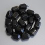 Golden Sheen Obsidian Beads, Faceted, 20x15mm+/- on Thread, Length 38cm+