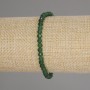 Faceted Chrysoprase Bead Bracelet, diameter 4mm+/-, length 18cm+/- stretch