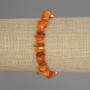 Mother of Pearl Chip Bracelet, diameter 7-12x2-4mm+-, length 18cm +- stretch