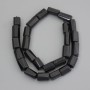 Tourmaline Beads, treated stone, diameter 11-16x7-9mm+- on a strand, length 39cm+