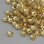 Bead Cap Finding, Gold Metal Colour, Diameter 6x1mm+/-, Hole Diameter 1.5mm+/-, Pack of 20g (~149pcs)