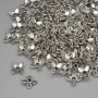 Bead Cap Finding, Metal Colour Silver, Diameter 7×1mm+/- Hole Diameter 1.5mm+/- Pack 20g (~159pcs)