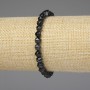 Agate Polygon Bead Bracelet 6mm+/-, length 18cm+/-, stretch