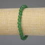 Chrysoprase Smooth Bead Bracelet 6mm+-, length 18cm+- stretch