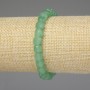 Jade Bracelet Faceted Cube 7x7mm+-, length 18cm+- stretch
