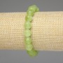 Chrysolite Olivine Bracelet, Faceted Bead 10mm+-, Length 18cm+- Stretch
